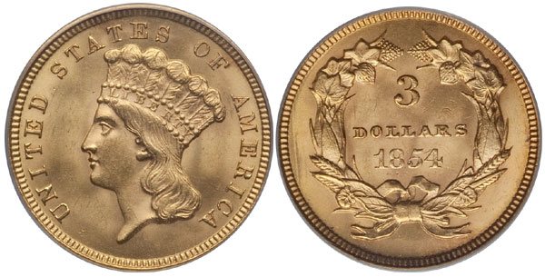 Three Dollar Gold Piece